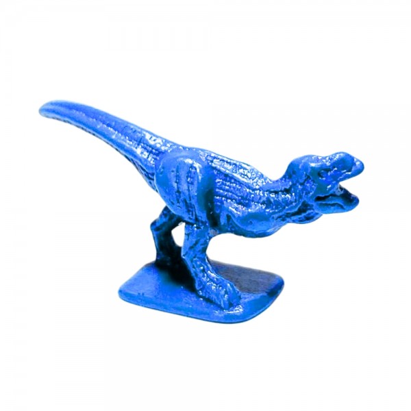 DINOSSAURO DE METAL - AZUL 35X20X10mm DINOSSAURO DE METAL - AZUL 35X20X10mm