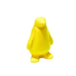 PINGUIM DE METAL - AMARELO 20X15X8 mm