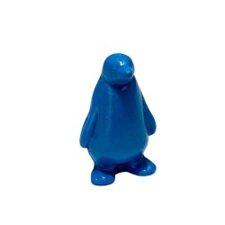 PINGUIM DE METAL - AZUL 20X15X8 mm