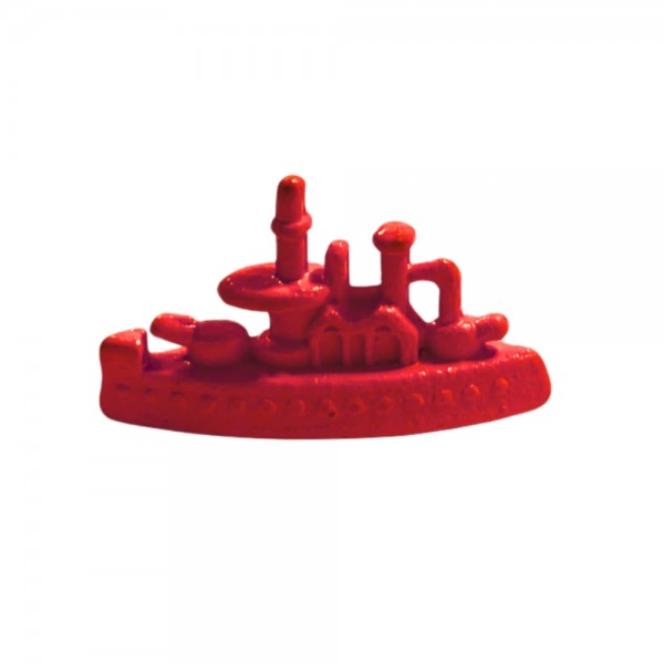 NAVIO DE METAL - VERMELHO 25X18X4 mm NAVIO DE METAL - VERMELHO 25X18X4 mm