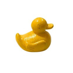 PATO DE METAL - AMARELO 20X18X10 mm