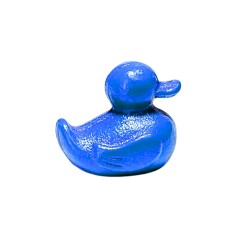 PATO DE METAL - AZUL 20X18X10 mm