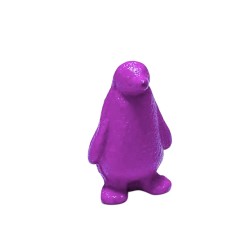 PINGUIM DE METAL - ROXO 20X15X8 mm