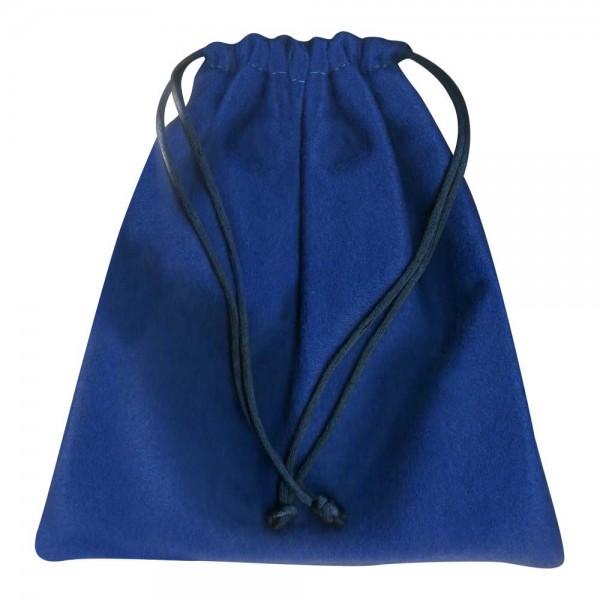 SACO DE FELTRO AZUL - 18x13,5