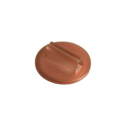 CARD STAND REDONDO - MARROM TRANSLÚCIDO