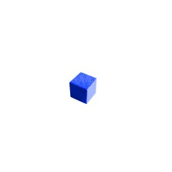 CUBO LISO AZUL - 5x5x5 mm