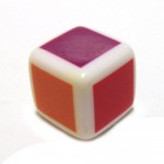 DADO 6 LADOS COLORIDO - 20x20x20 mm