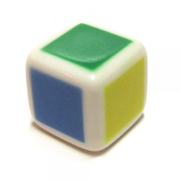 DADO 6 LADOS COLORIDO - 20x20x20 mm