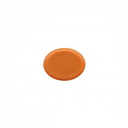 FICHA PLÁSTICO LARANJA - 15 mm