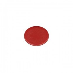 FICHA PLÁSTICO VERMELHA - 15 mm