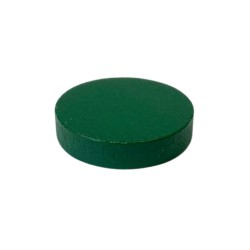 FICHA MADEIRA VERDE ESCURO - 30x6 mm