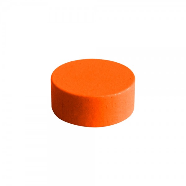 FICHA MADEIRA LARANJA - 20x6 mm