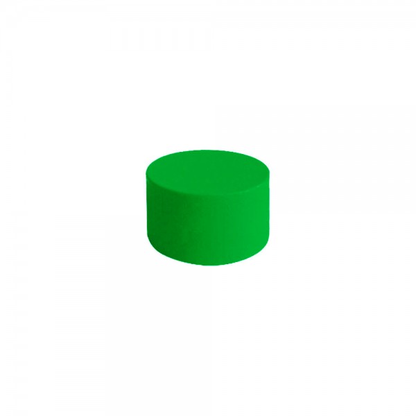 FICHA MADEIRA VERDE CLARO - 10x6 mm