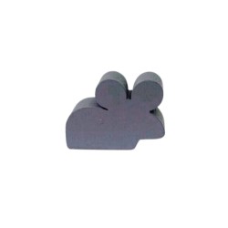 RATO CINZA (Mod. 1) - 20x15x5 mm