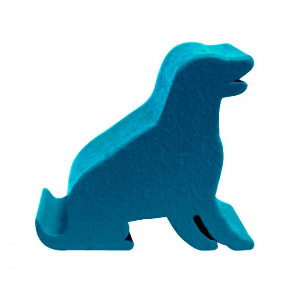 CACHORRO (MOD.3) AZUL 23x30x9 mm