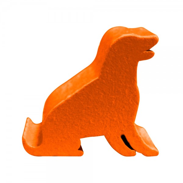 CACHORRO (MOD.3) LARANJA 23x30x9 mm