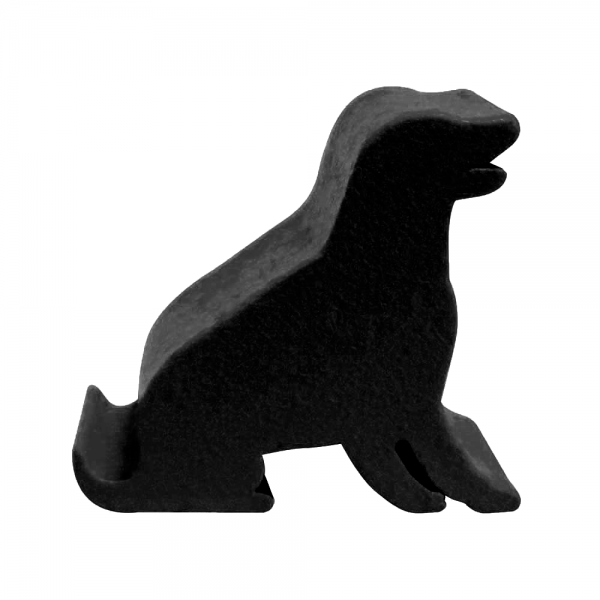 CACHORRO (MOD.3) PRETO 23x30x9 mm