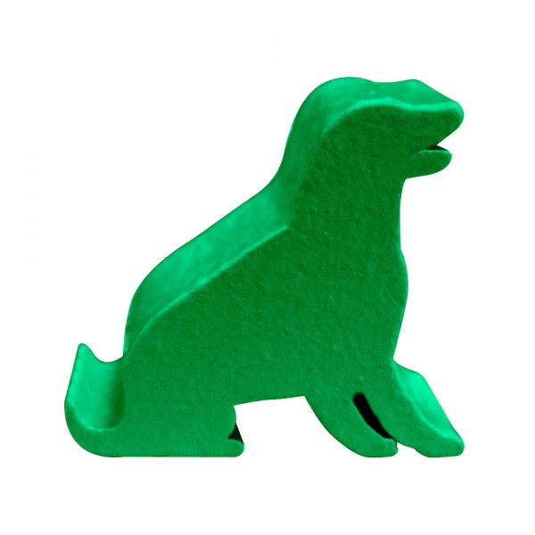 CACHORRO (MOD.3) VERDE CLARO 23x30x9 mm