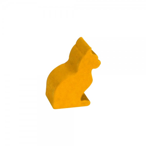 GATO (mod.1) AMARELO - 13x20x9 mm