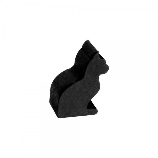 GATO (mod.1) PRETO -  13x20x9 mm