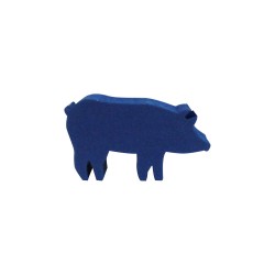 PORCO AZUL - 23x15x9 mm