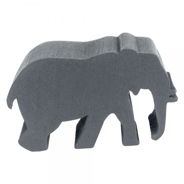 ELEFANTE CINZA - 39x26x9 mm