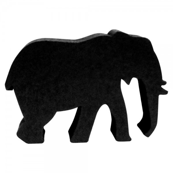 ELEFANTE PRETO - 39x26x9 mm