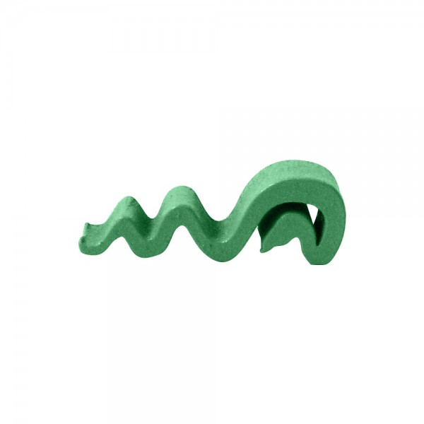 SERPENTE VERDE CLARO - 34x11x9 mm