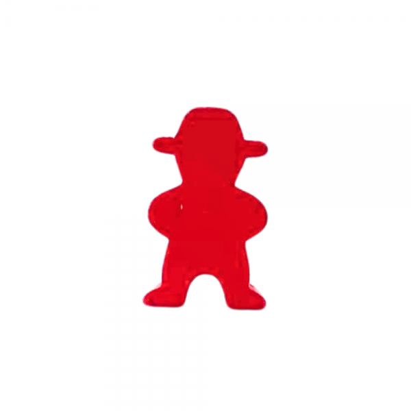 MEEPLE COWBOY VERMELHO - 20x12x6 mm