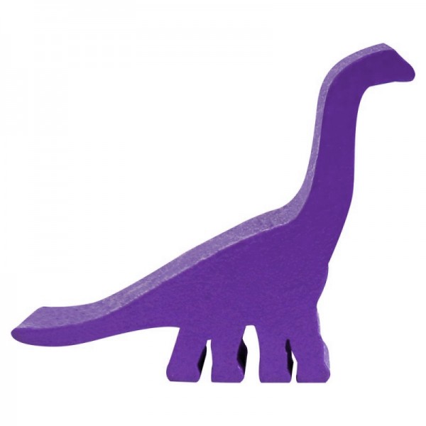 DINOSSAURO DIPLODOCUS ROXO - 32x28x9 mm