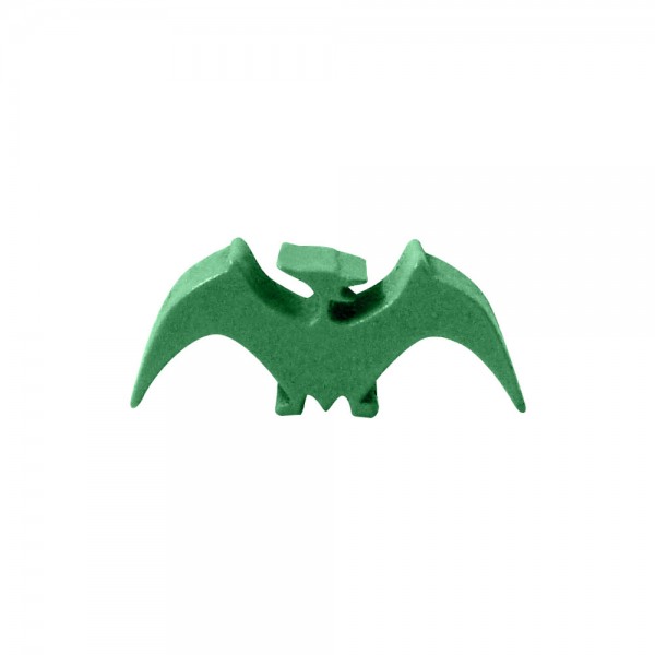 DINOSSAURO PTERODACTYL VERDE CLARO - 33x13x9 mm