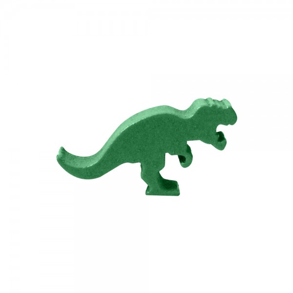 DINOSSAURO T-REX VERDE CLARO - 33x17x9 mm