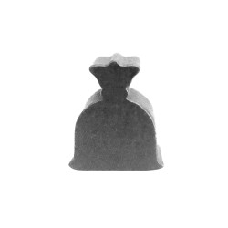 BOLSINHA DE DINHEIRO PRATA P - 15x12x6 mm