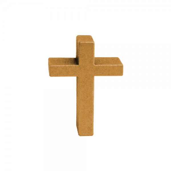 CRUZ BRONZE - 14x19x6 mm