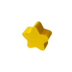 ESTRELA AMARELA P - 15x15x6 mm