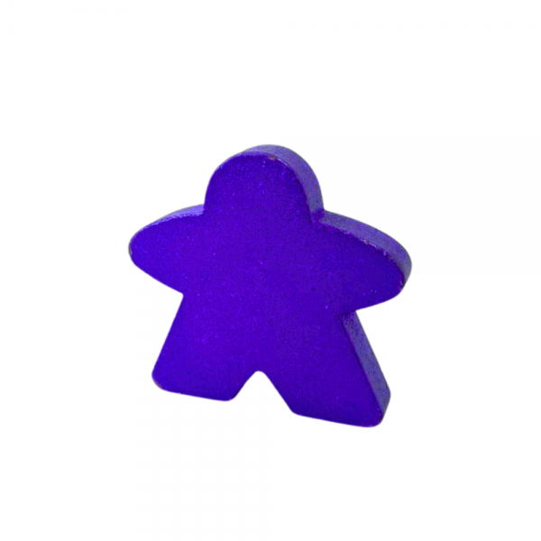 MEEPLE HOMENZINHO LILÁS GG - 37x34x6 mm