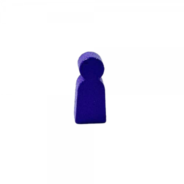MEEPLE PESSOA ROXO - 21x10x6 mm