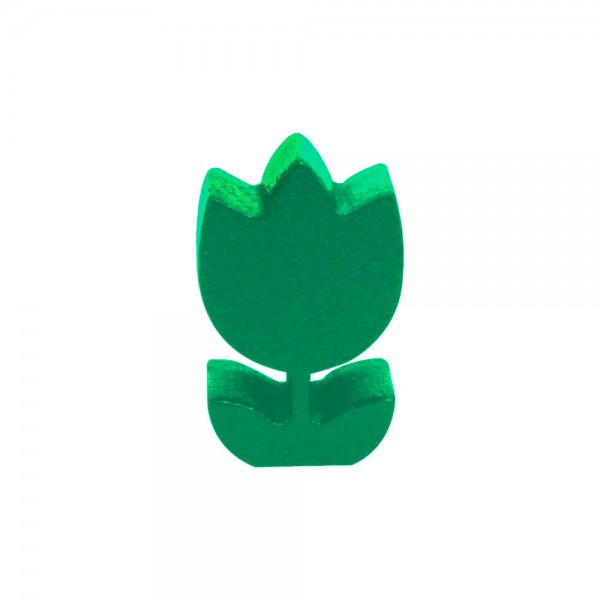 FLOR (MOD.2) TULIPA VERDE - 20x12x6 mm