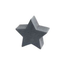 ESTRELA CINZA - 16x16x6 mm