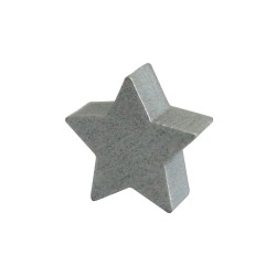 ESTRELA PRATA - 16x16x6 mm