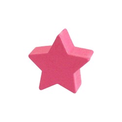 ESTRELA ROSA - 16x16x6 mm