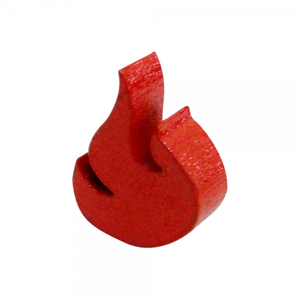 FOGO VERMELHO -19x19x6 mm