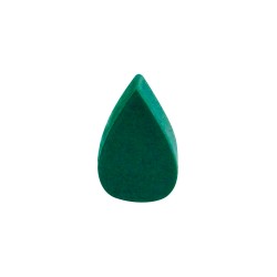 GOTA VERDE ESCURO - 10x15x6 mm