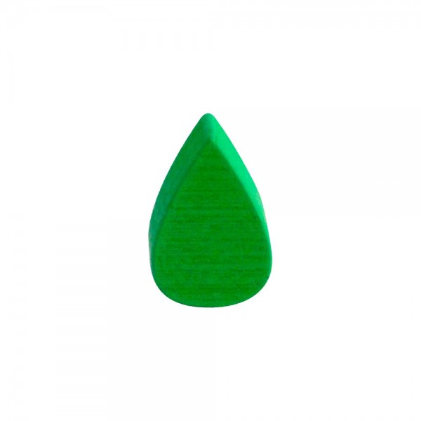 GOTA VERDE CLARO - 10x15x6 mm