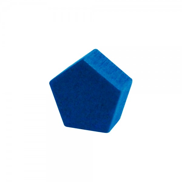 PENTÁGONO AZUL - 15x15x6 mm