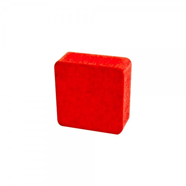 QUADRADO VERMELHO - 14x14x6 mm