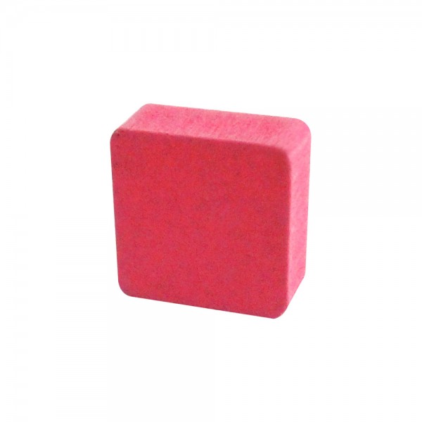 QUADRADO ROSA - 18x18x6 mm