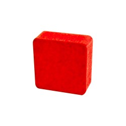 QUADRADO VERMELHO - 18x18x6 mm