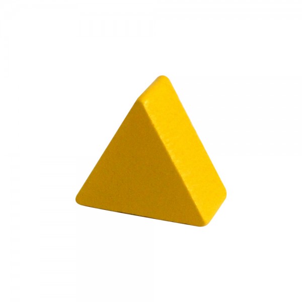 TRIÂNGULO AMARELO - 14x12x6 mm