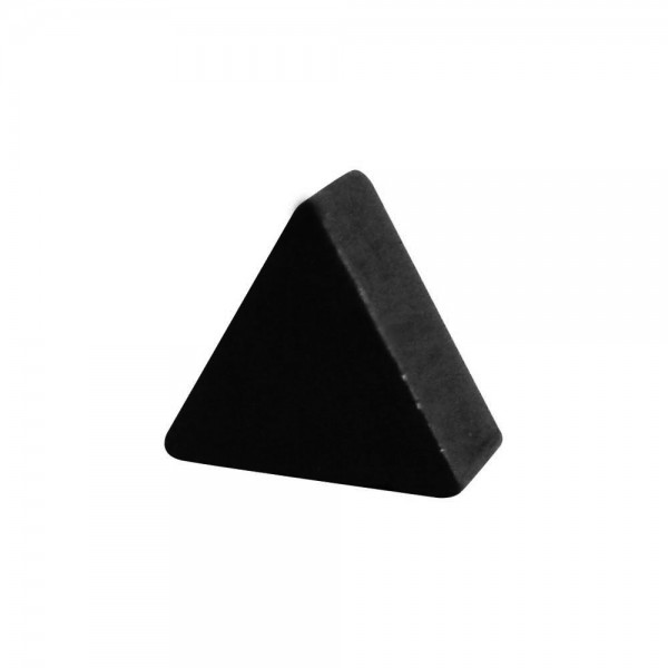 TRIÂNGULO PRETO - 14x12x6 mm